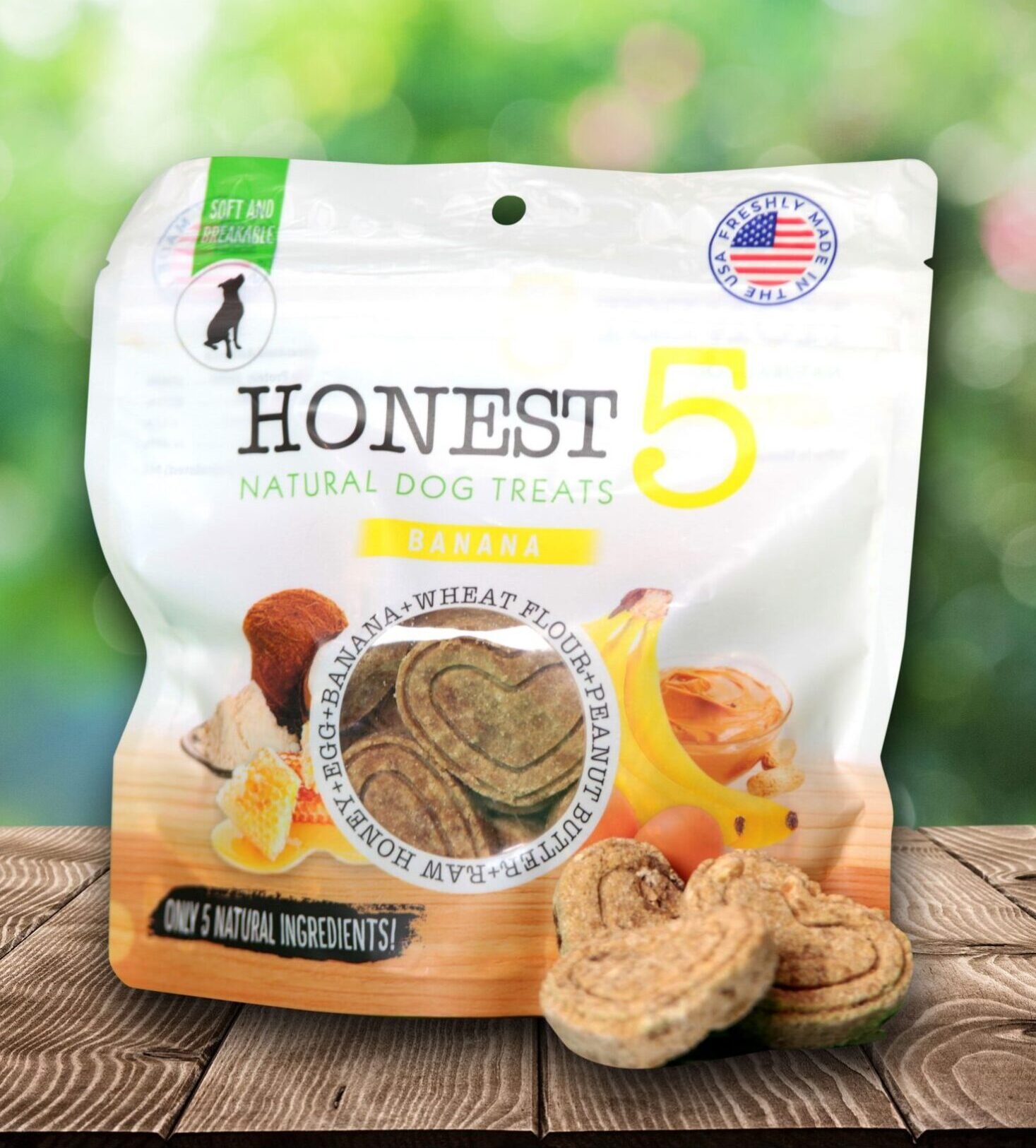 HONEST5 Launches 100% Natural Food and Treats for Dogs that are also Freshly Made in the USA
