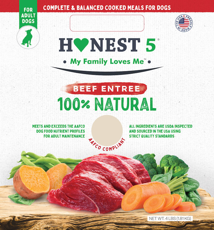 Honest5 Launches Brand New Complete and Balanced Healthy Meals Line for Adult Dogs
